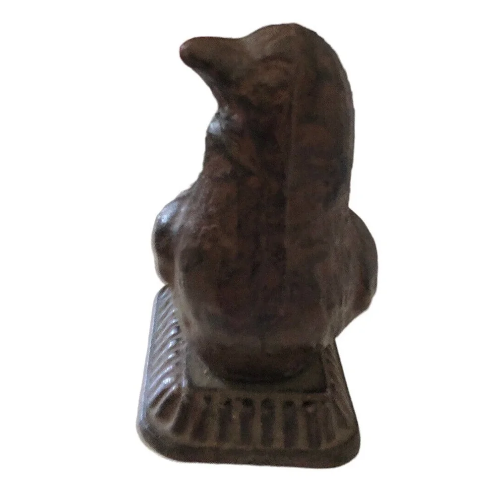 Antique Cast Iron Bird Door Stop Stay Figural Decor Pigeon Dove Bookend Target